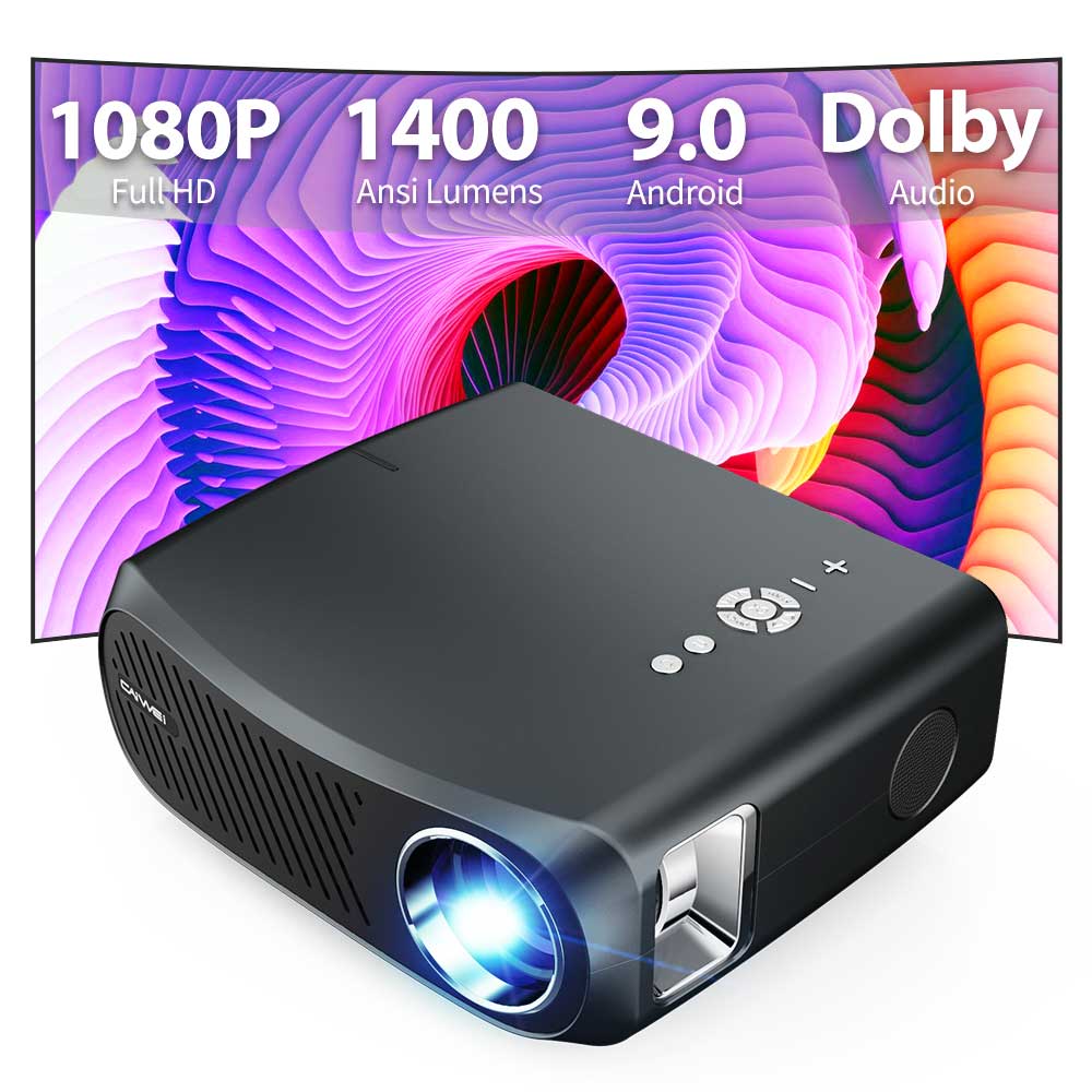 CAIWEI Ǯ HD 1080P  LED , 2K 4K  ȭ, Ʈ ȵ̵ , PK DLP , Ȩ þ ó׸ 